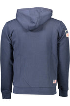 US POLO HERREN SWEATSHIRT BLAU MIT REISSVERSCHLUSS