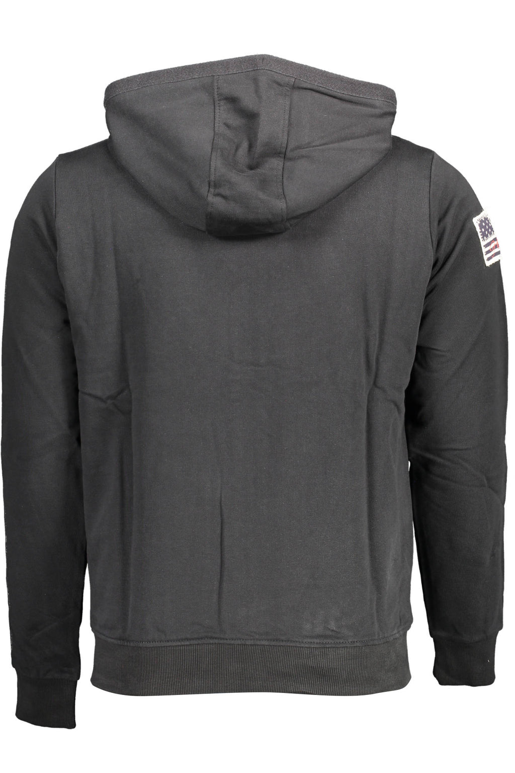 US POLO SWEATSHIRT MIT REISSVERSCHLUSS SCHWARZ HERREN