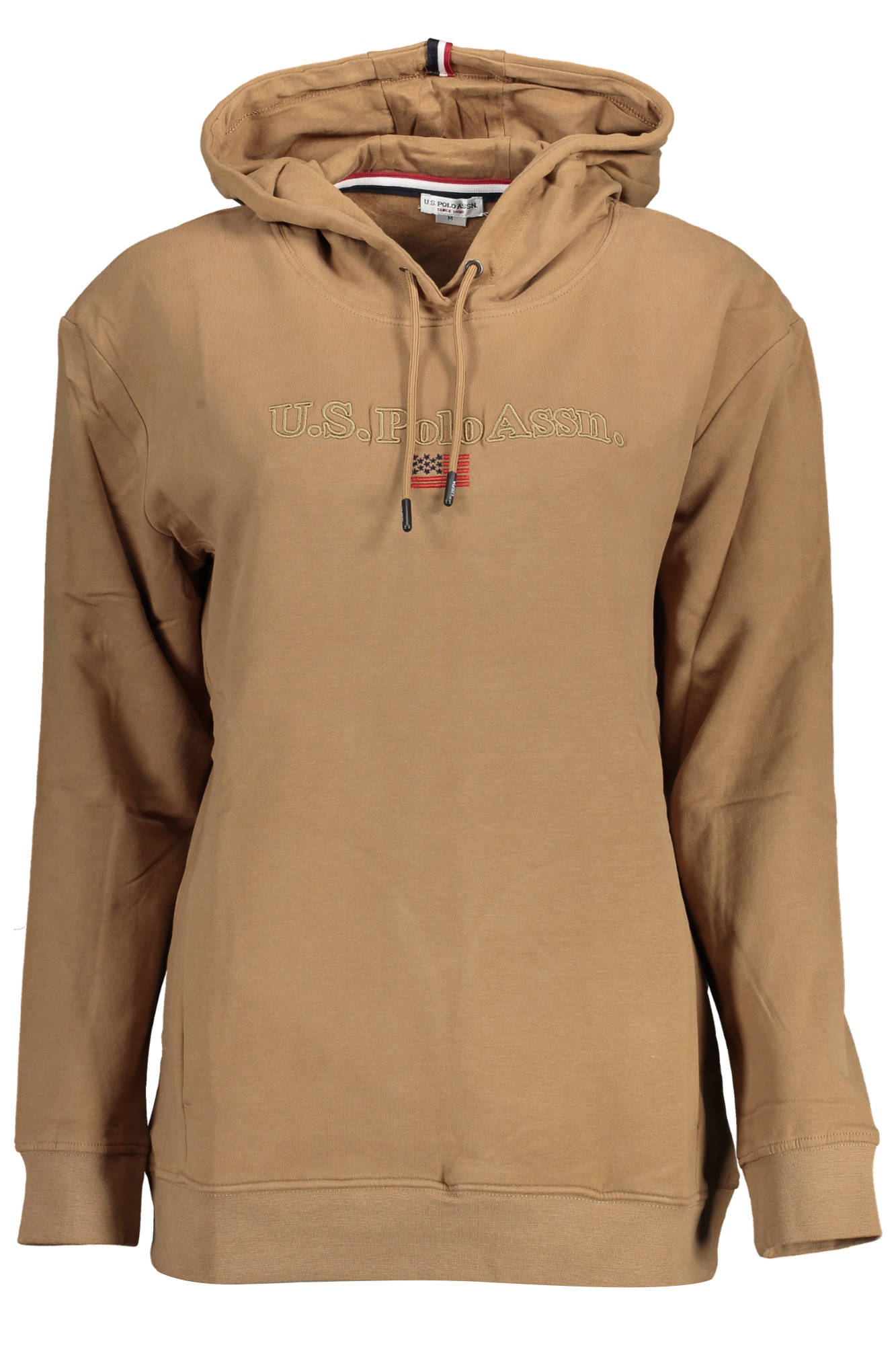 U.S. POLO Sweatshirt Damen Braun – Kapuzenpullover für Herbst/Winter | soulluna.de Braun
