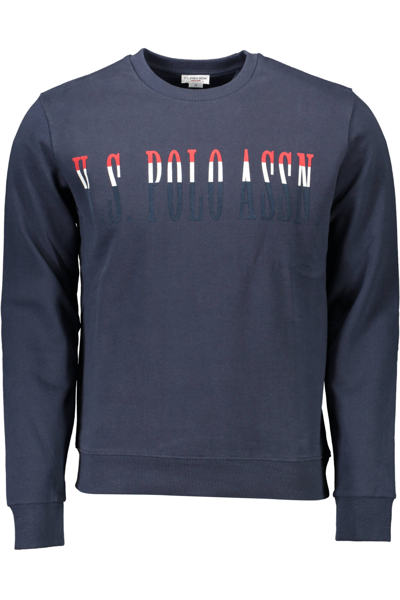 U.S. POLO Sweatshirt Herren Grau – Rundhalsausschnitt aus 100% Baumwolle | soulluna.de Blau