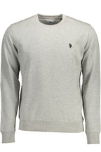 US POLO SWEATSHIRT OHNE REISSVERSCHLUSS HERREN GRAU