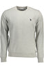 U.S. POLO Sweatshirt Herren Grau – Rundhalsausschnitt mit Logo-Stickerei | soulluna.de Grau