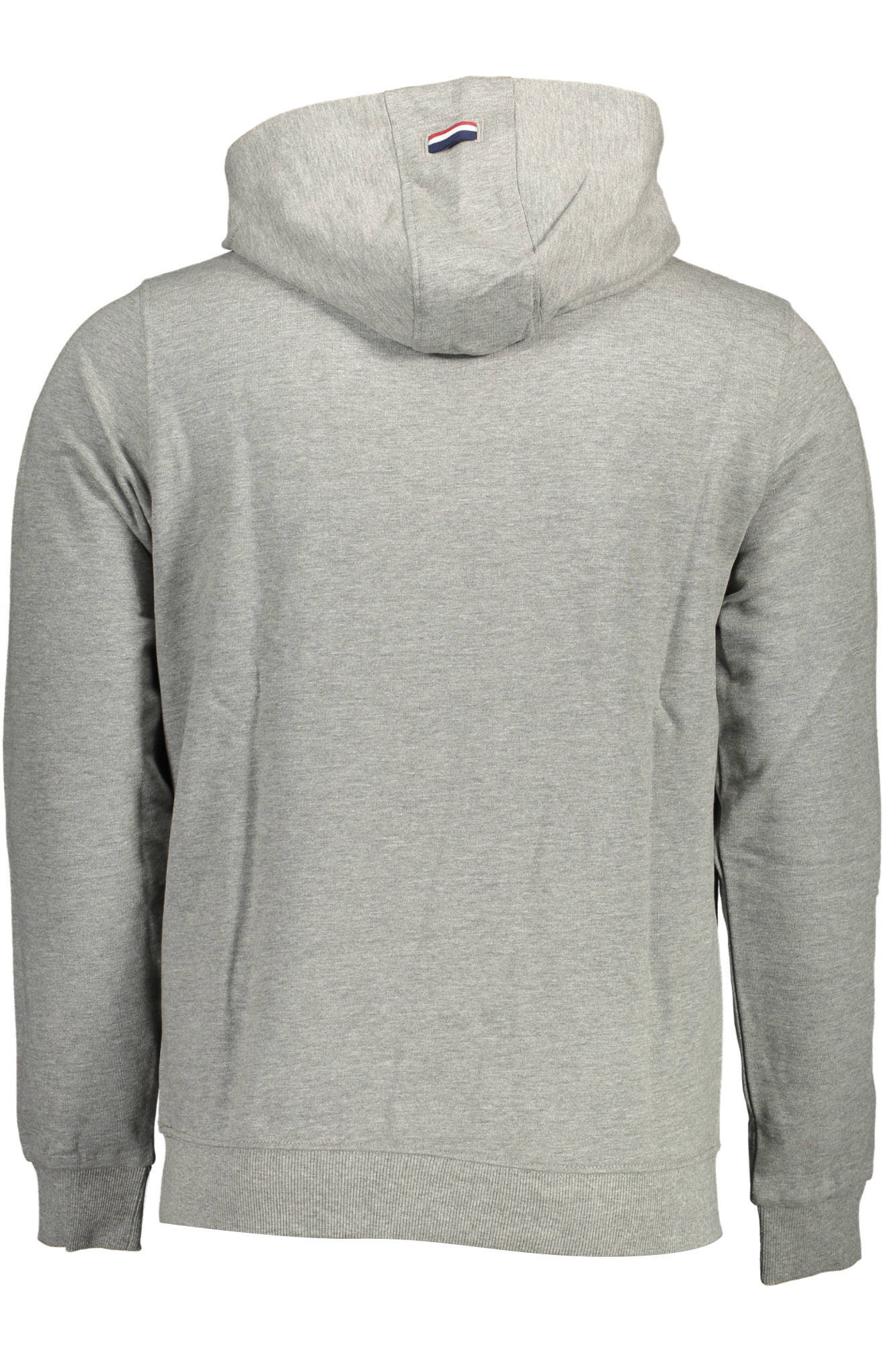 U.S. POLO Sweatshirt Herren Blau – Kapuzenpullover aus 100% Baumwolle für Herbst/Winter Grau