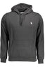 US POLO SWEATSHIRT OHNE ZIP SCHWARZ HERREN