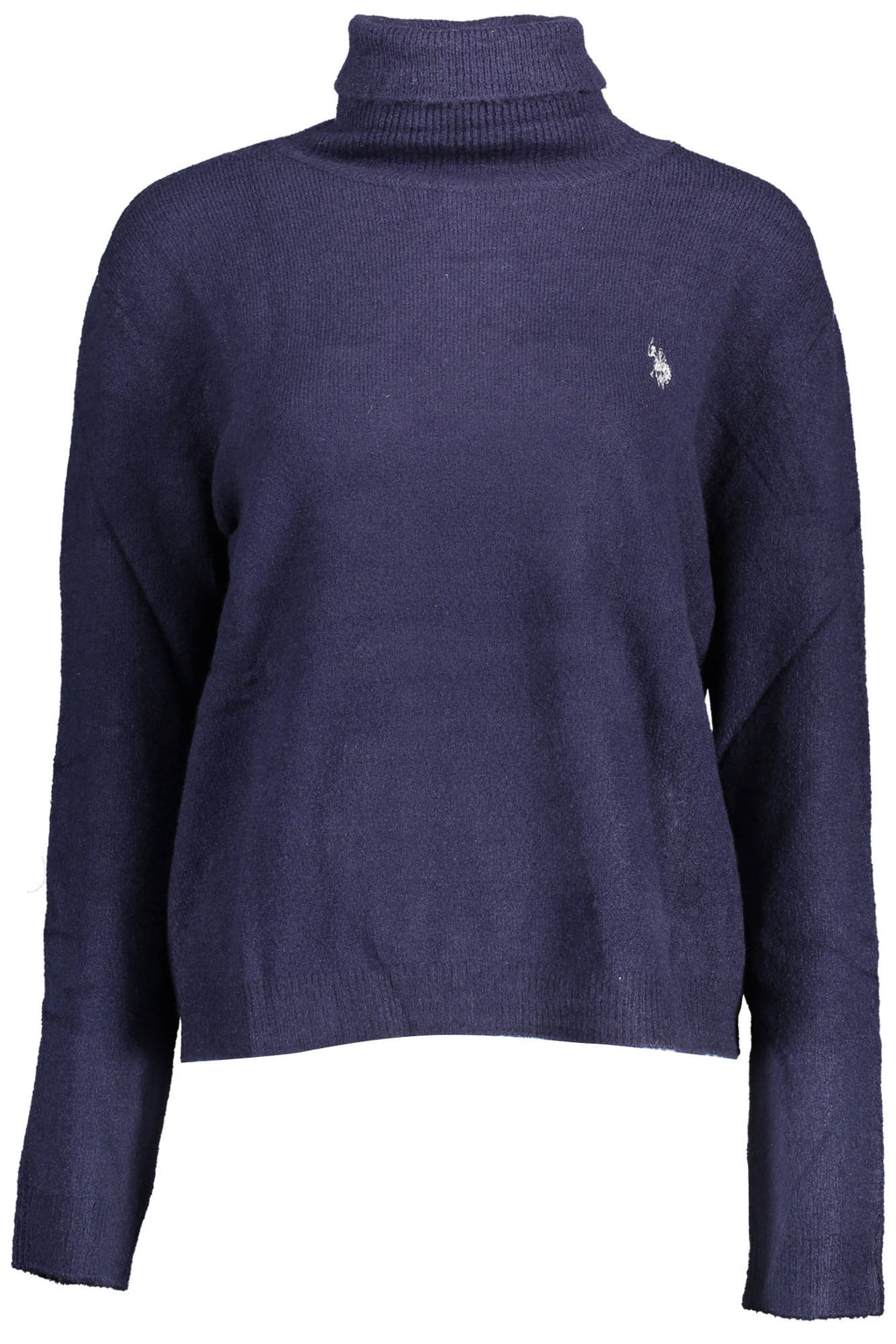 US BLAUER POLOSWEATER FÜR DAMEN
