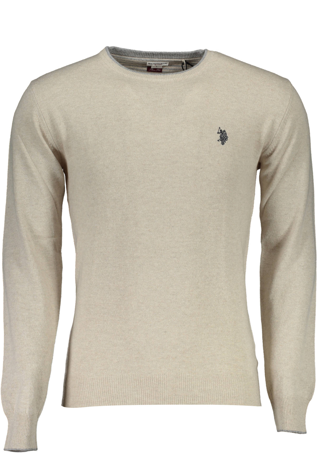 U.S. POLO Pullover Herren – Slim Fit aus Wolle & Kaschmir für Herbst/Winter | soulluna.de Beige