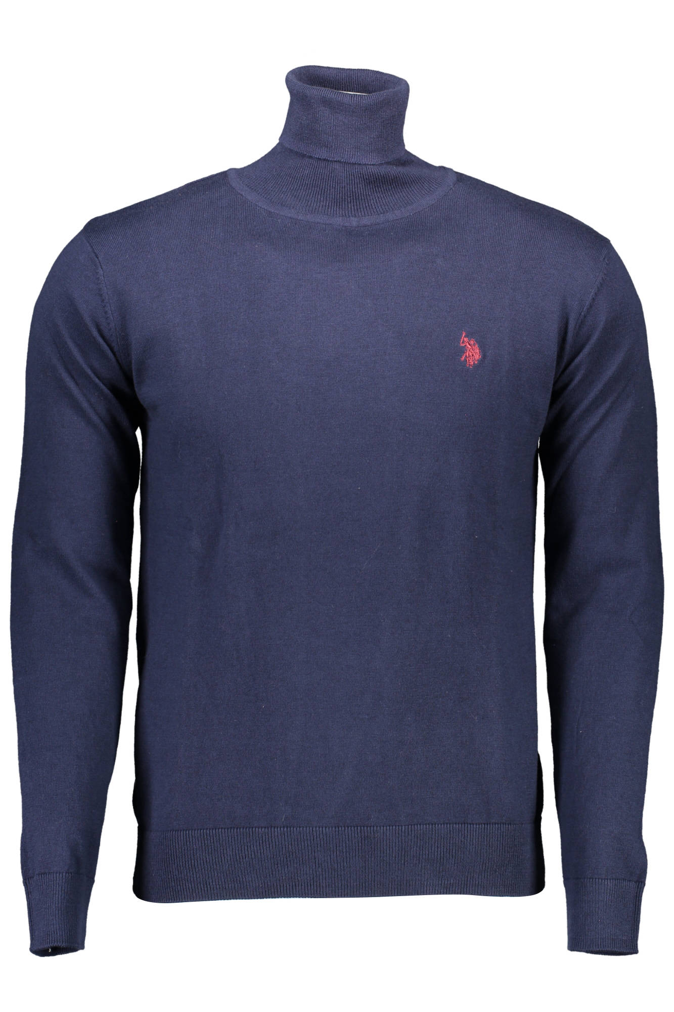 U.S. POLO Pullover Herren – Blauer Winterpullover mit Logo-Stickerei | soulluna.de Blau