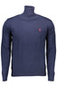 U.S. POLO Pullover Herren – Blauer Winterpullover mit Logo-Stickerei | soulluna.de Blau