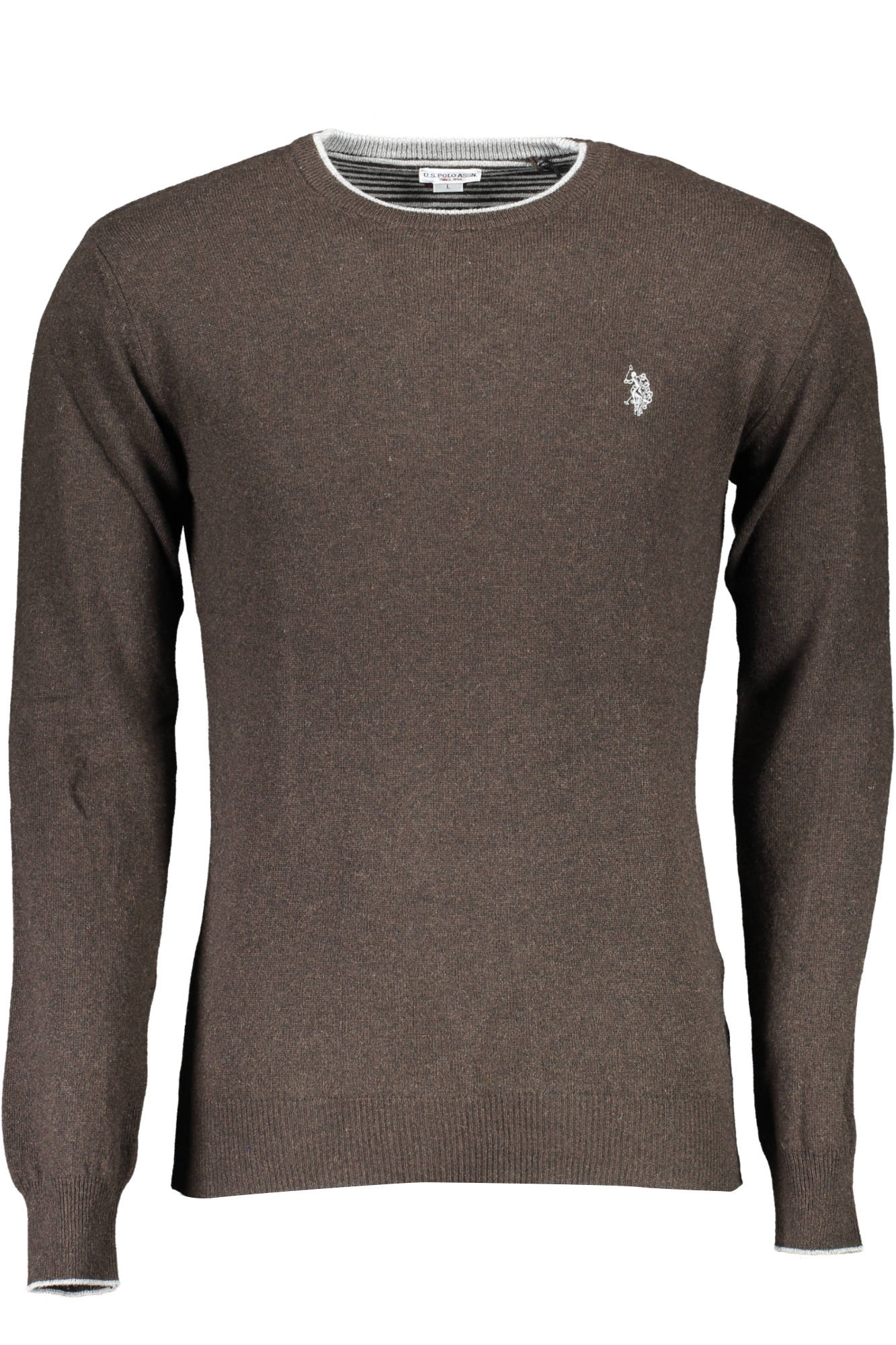 U.S. POLO Pullover Herren – Slim Fit aus Wolle & Kaschmir für Herbst/Winter | soulluna.de Braun