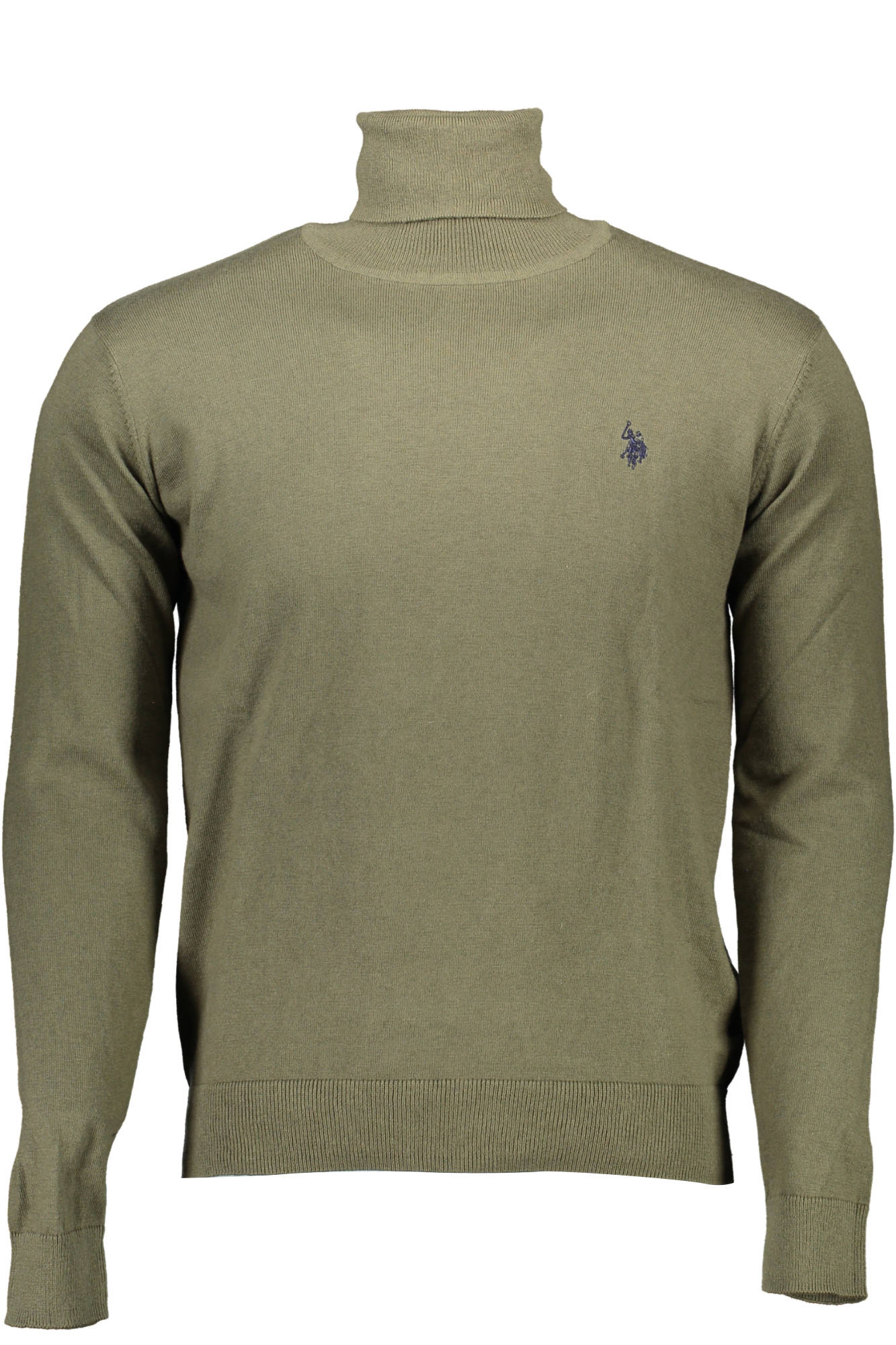 U.S. POLO Pullover Herren – Blauer Winterpullover mit Logo-Stickerei | soulluna.de Grün