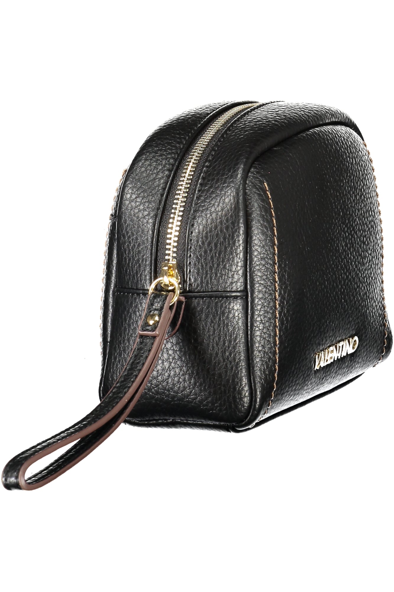 VALENTINO BAGS Beauty Case Kosmetiktasche Damen – Schwarz mit Logo-Details Schwarz
