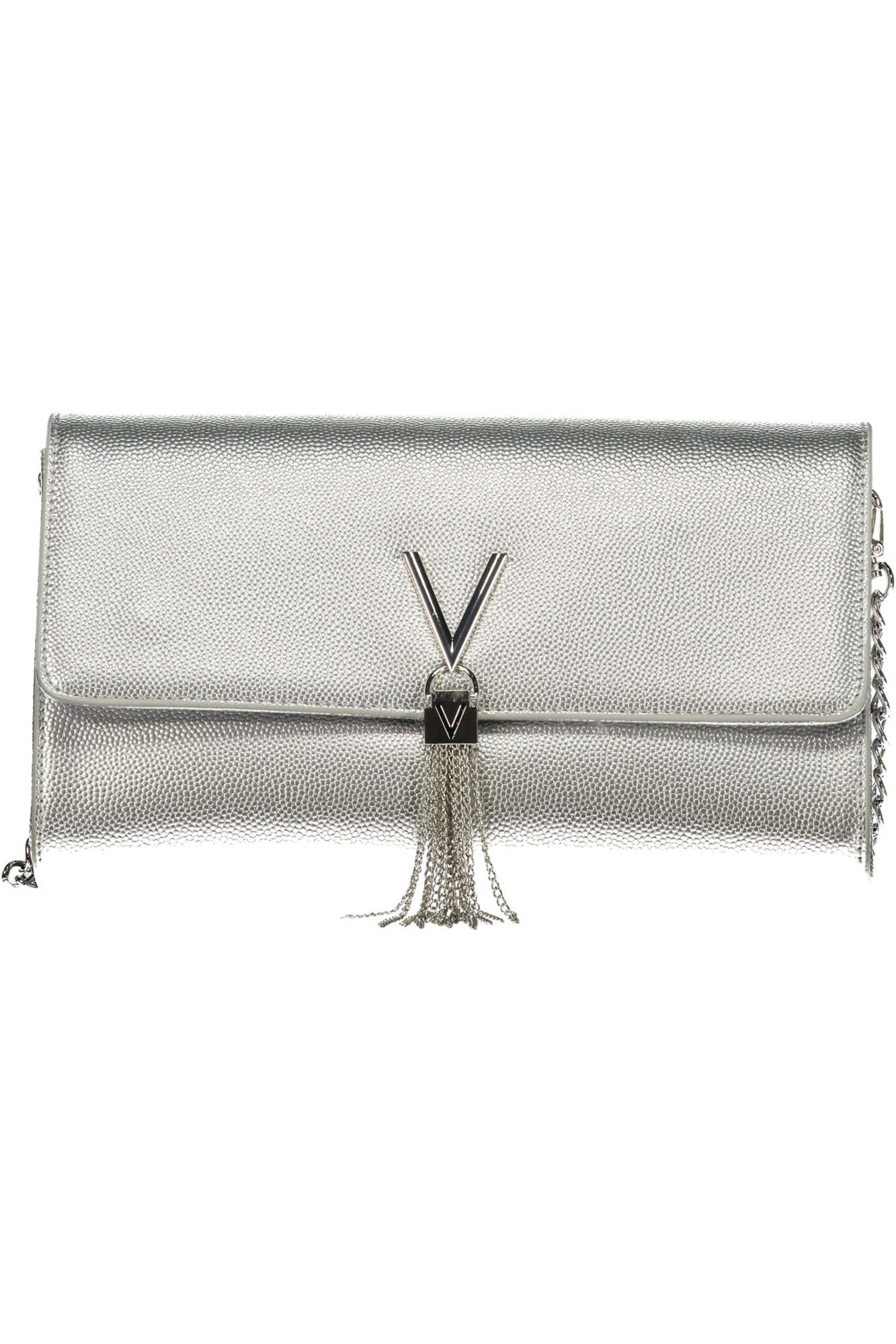 VALENTINO BAGS Damen Taschen – Handtasche, mit Taschen Silber