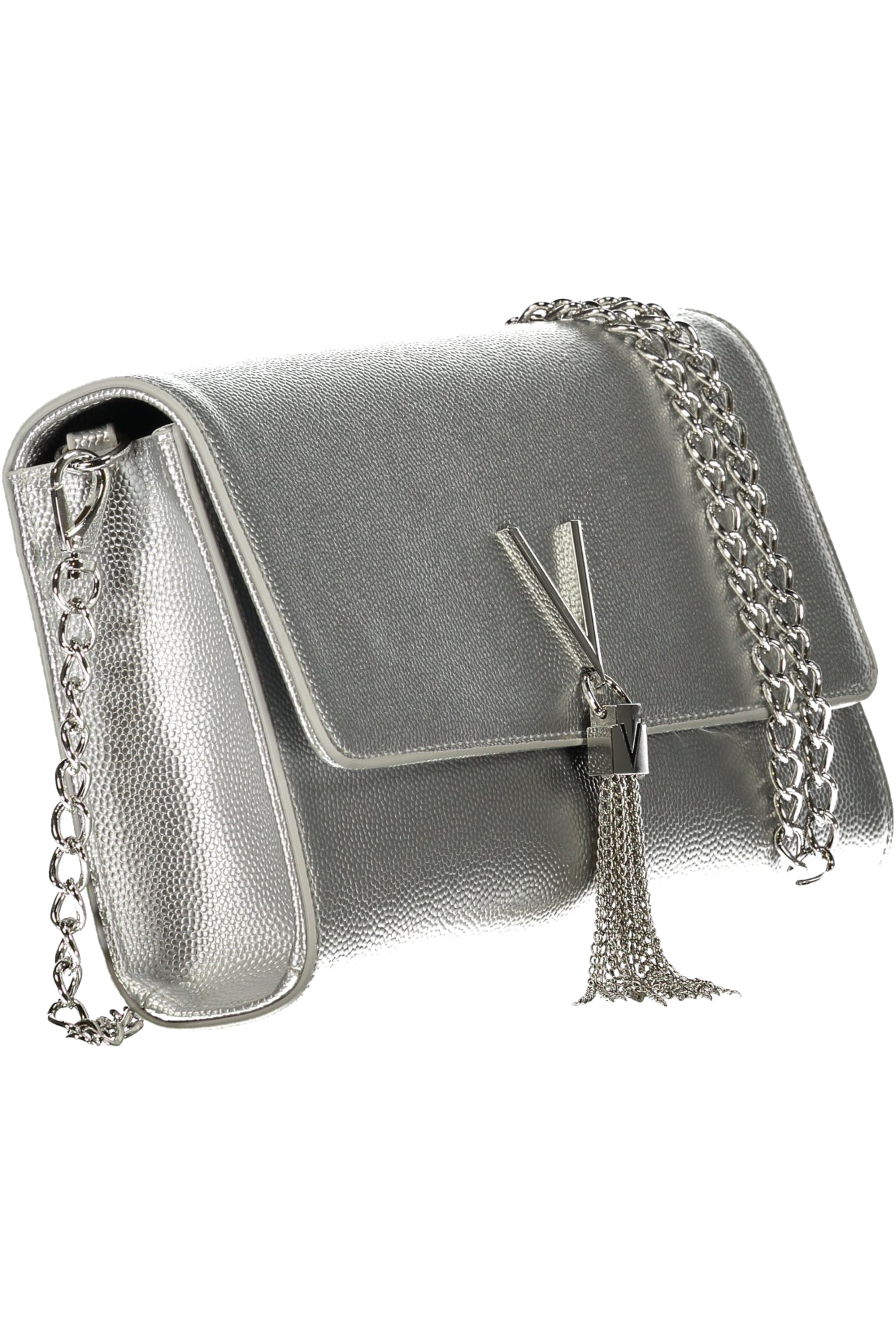 VALENTINO BAGS Damen Taschen – Handtasche, mit Taschen Silber