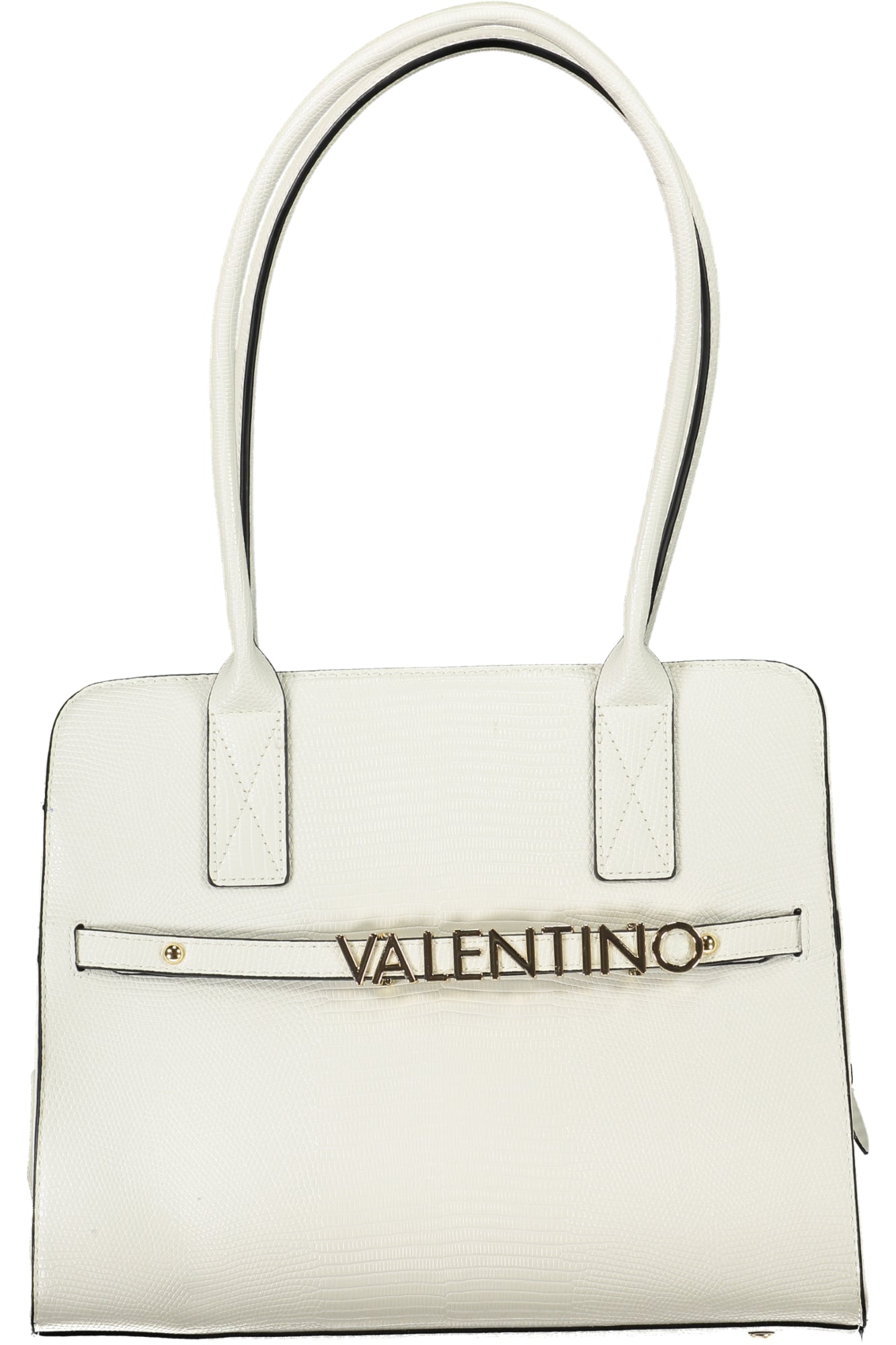 VALENTINO BAGS Weisse Damentasche – Elegante Schultertasche mit praktischen Fächern Weiß