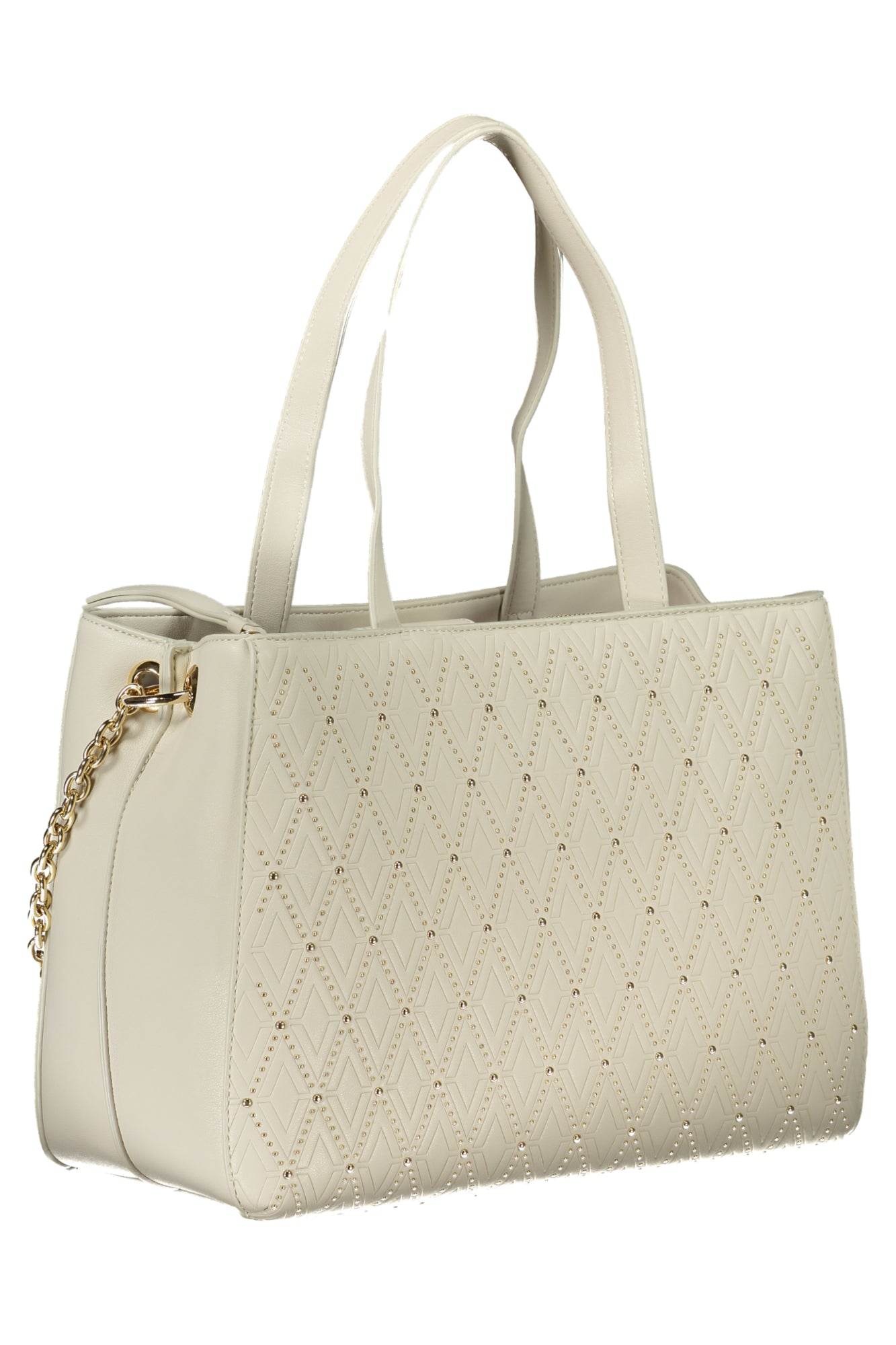VALENTINO BAGS Lila Damentasche – Elegante Handtasche für Damen mit Kettengriff Weiß