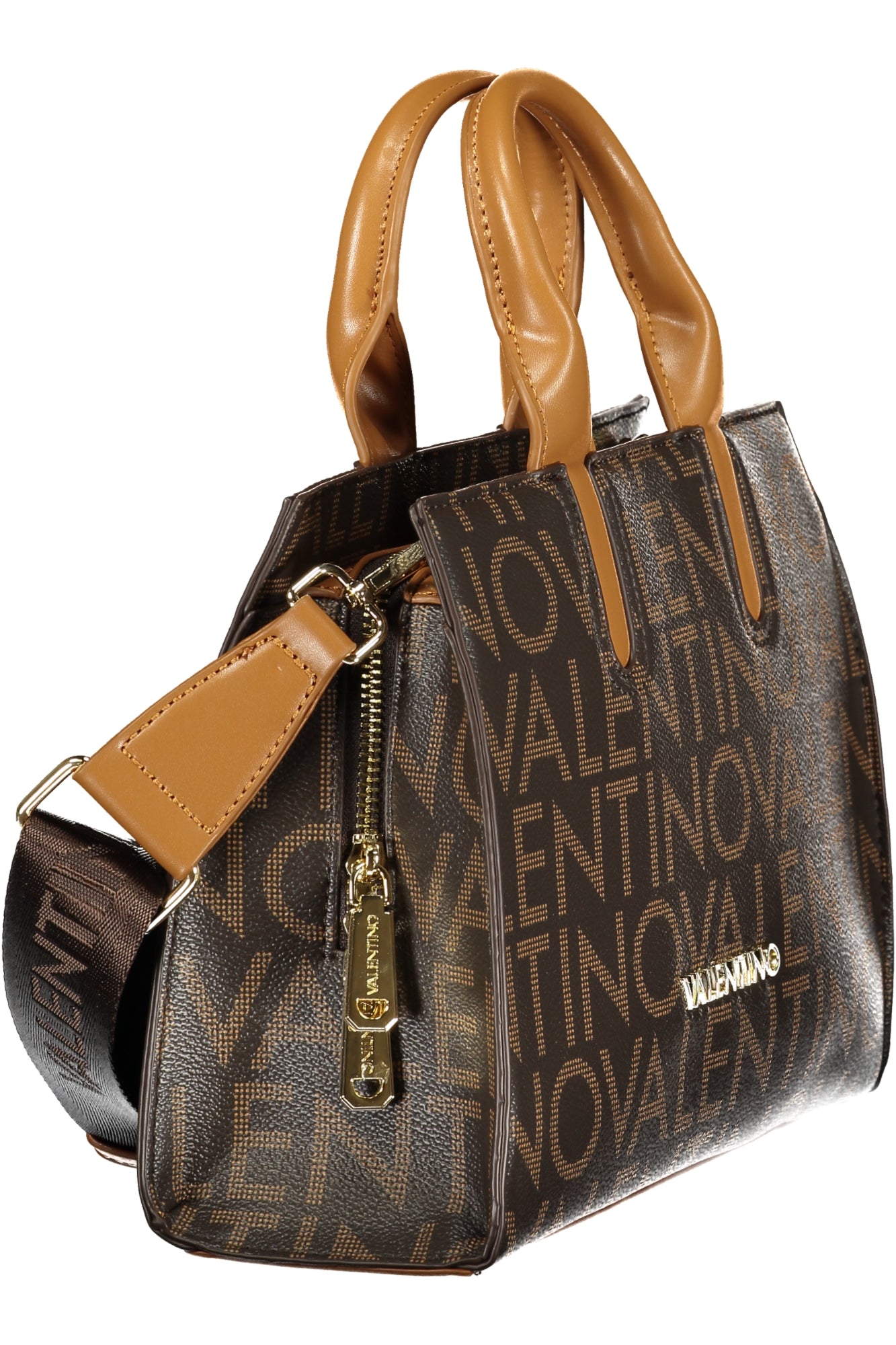 Valentino Bags Damen Schwarze Tasche Braun