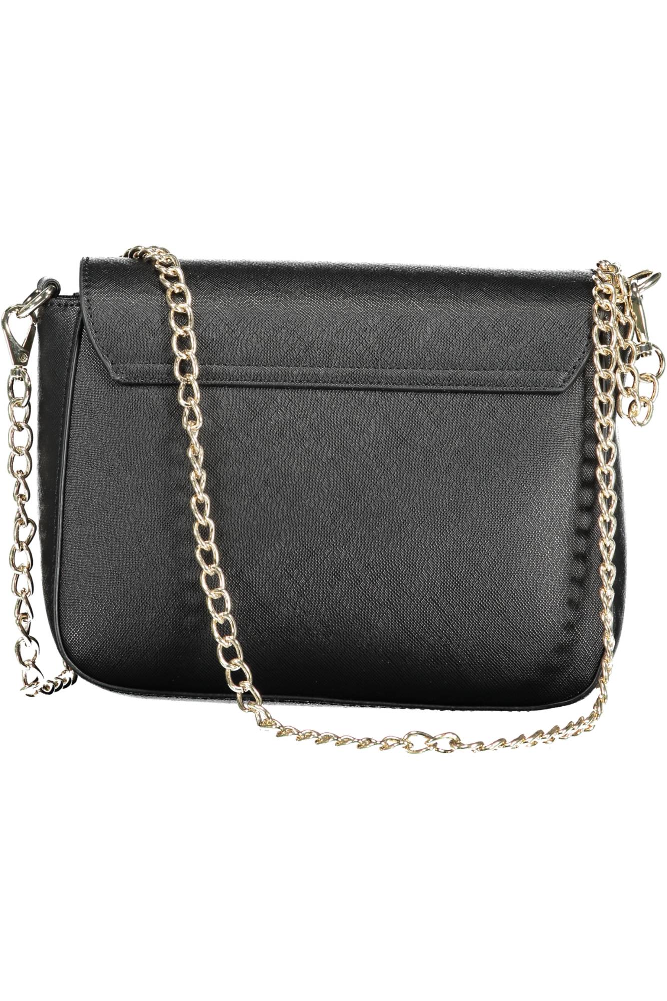 VALENTINO BAGS Schwarze Damentasche – Elegante Handtasche für Damen mit Kettenschulterriemen Schwarz