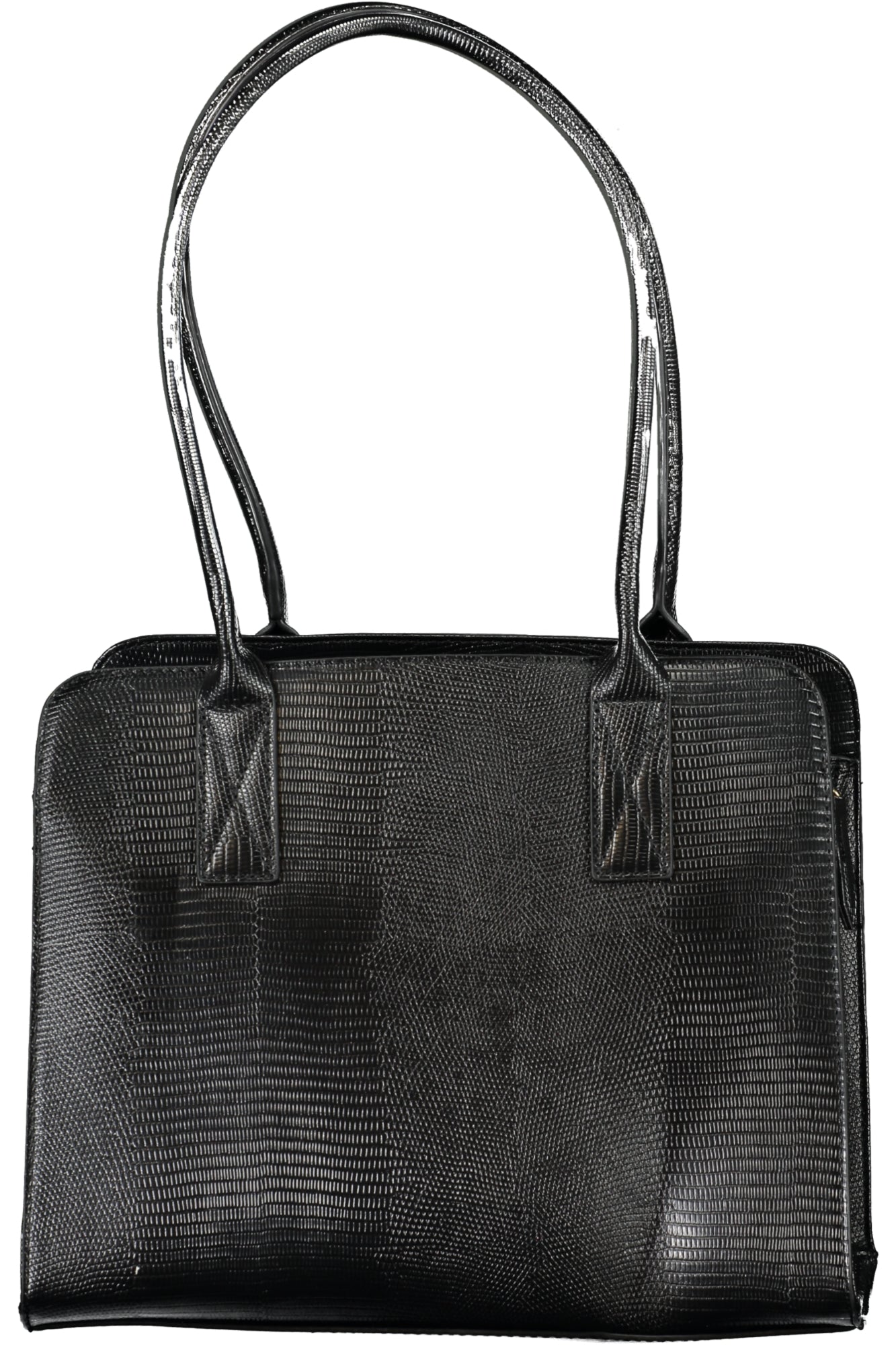 VALENTINO BAGS Weisse Damentasche – Elegante Schultertasche mit praktischen Fächern Schwarz