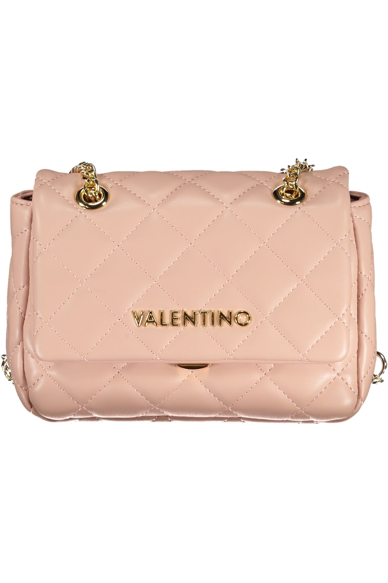 VALENTINO BAGS Damen Tasche Rosa – Ketten-Schultertasche mit Logo-Details Rosa Hauptbild