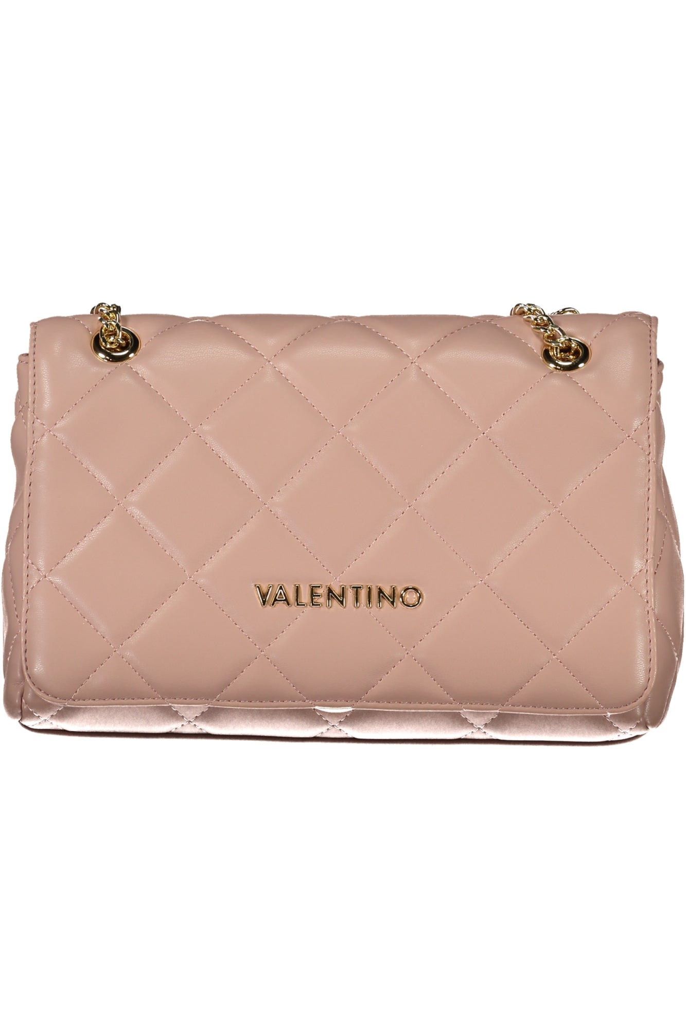VALENTINO BAGS Graue Damentasche mit Ketten-Griffen – Elegante Handtasche für Damen Rosa