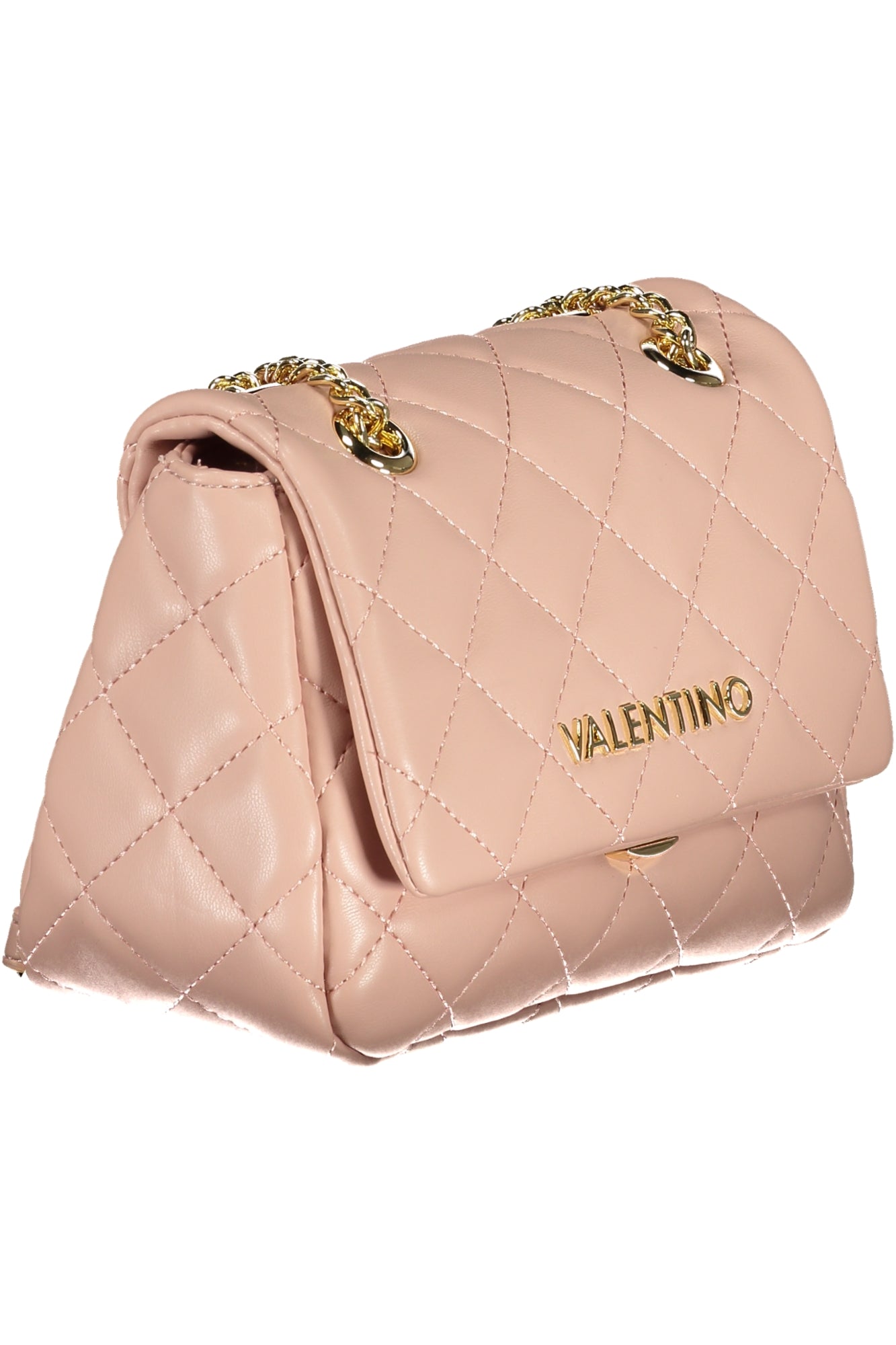VALENTINO BAGS Damen Tasche Rosa – Ketten-Schultertasche mit Logo-Details Rosa
