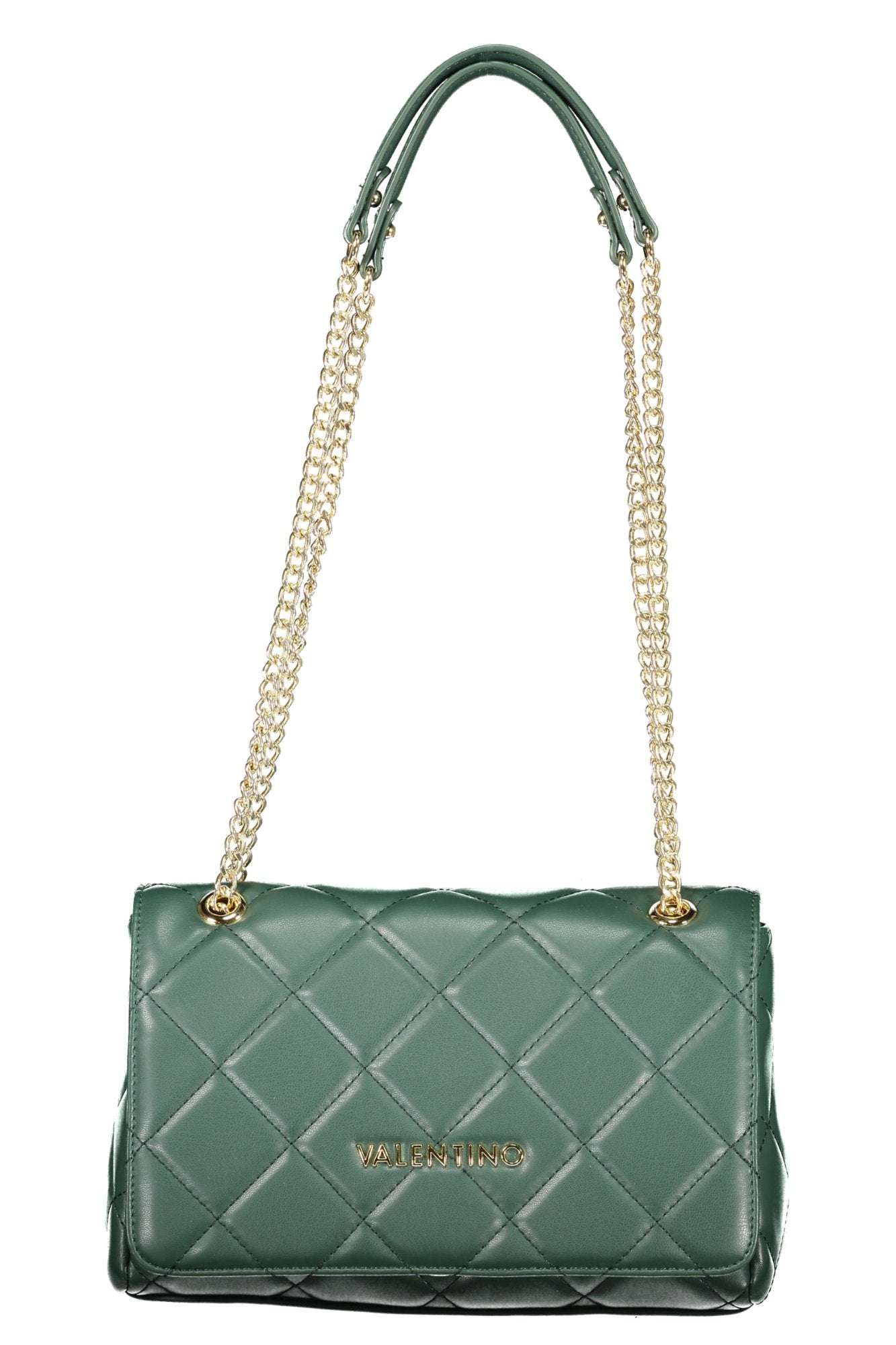 VALENTINO BAGS Graue Damentasche mit Ketten-Griffen – Elegante Handtasche für Damen Zweitbild