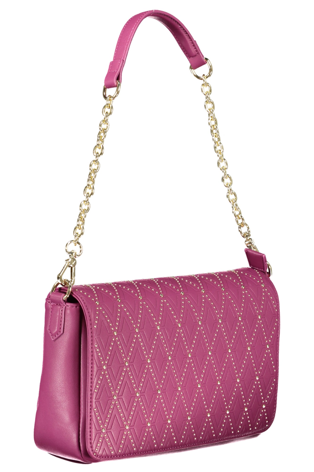 Valentino Bags Schwarze Damentasche Violett