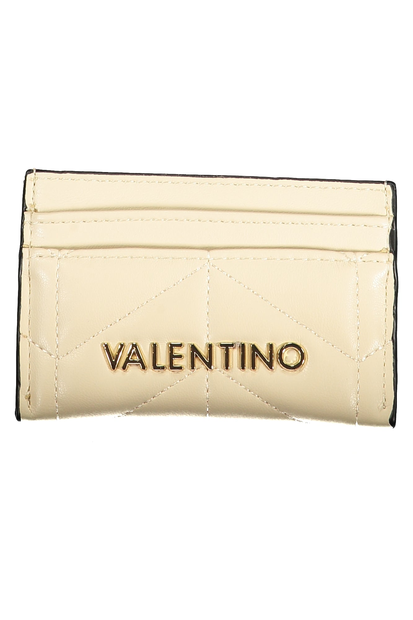 VALENTINO BAGS Damen Geldbörse Rosa – Kompakte Geldbörse im Kartenformat Beige