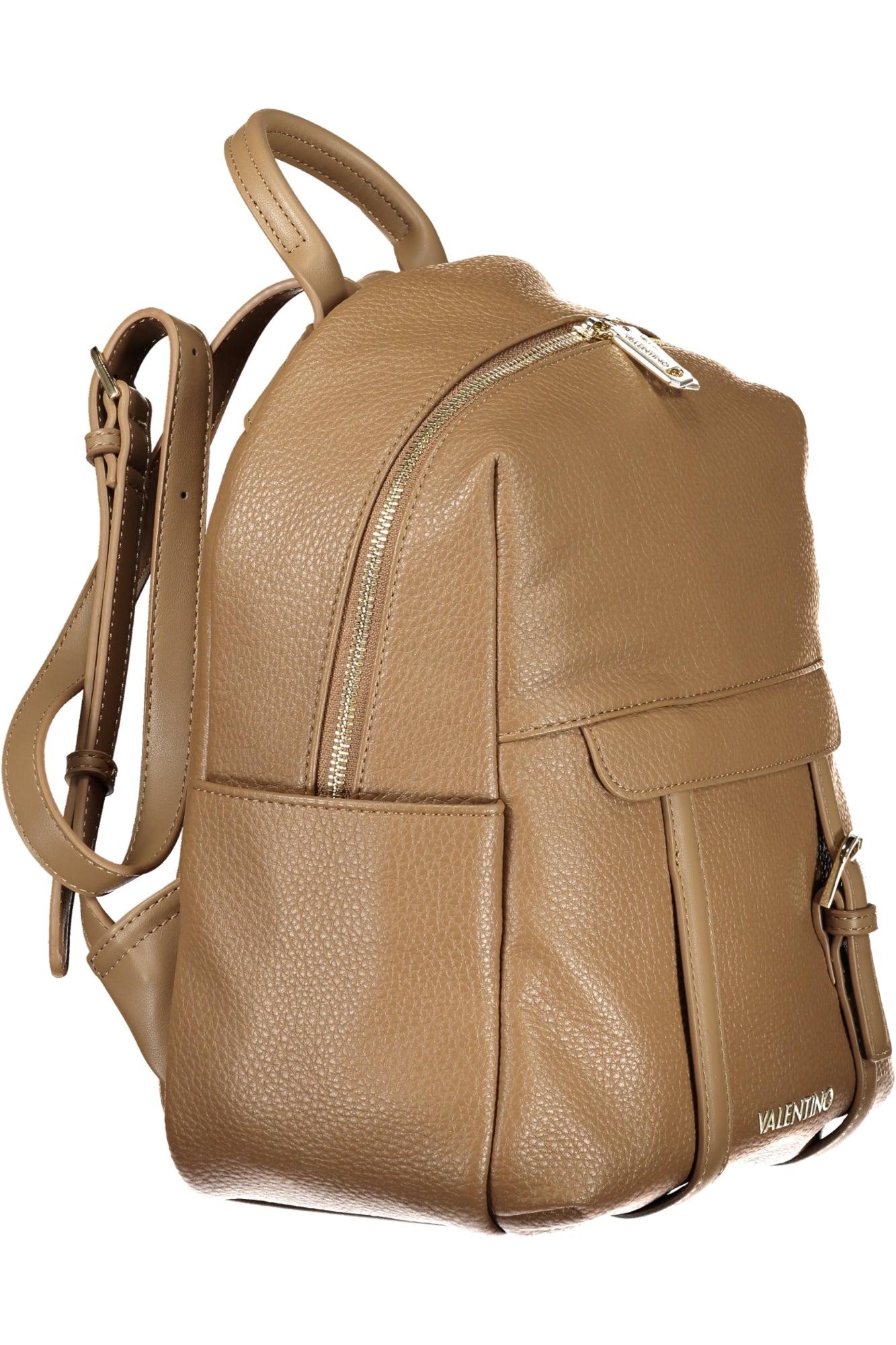 VALENTINO BAGS Damen Rucksack Rot – Recycelter Rucksack für den Frühling Braun