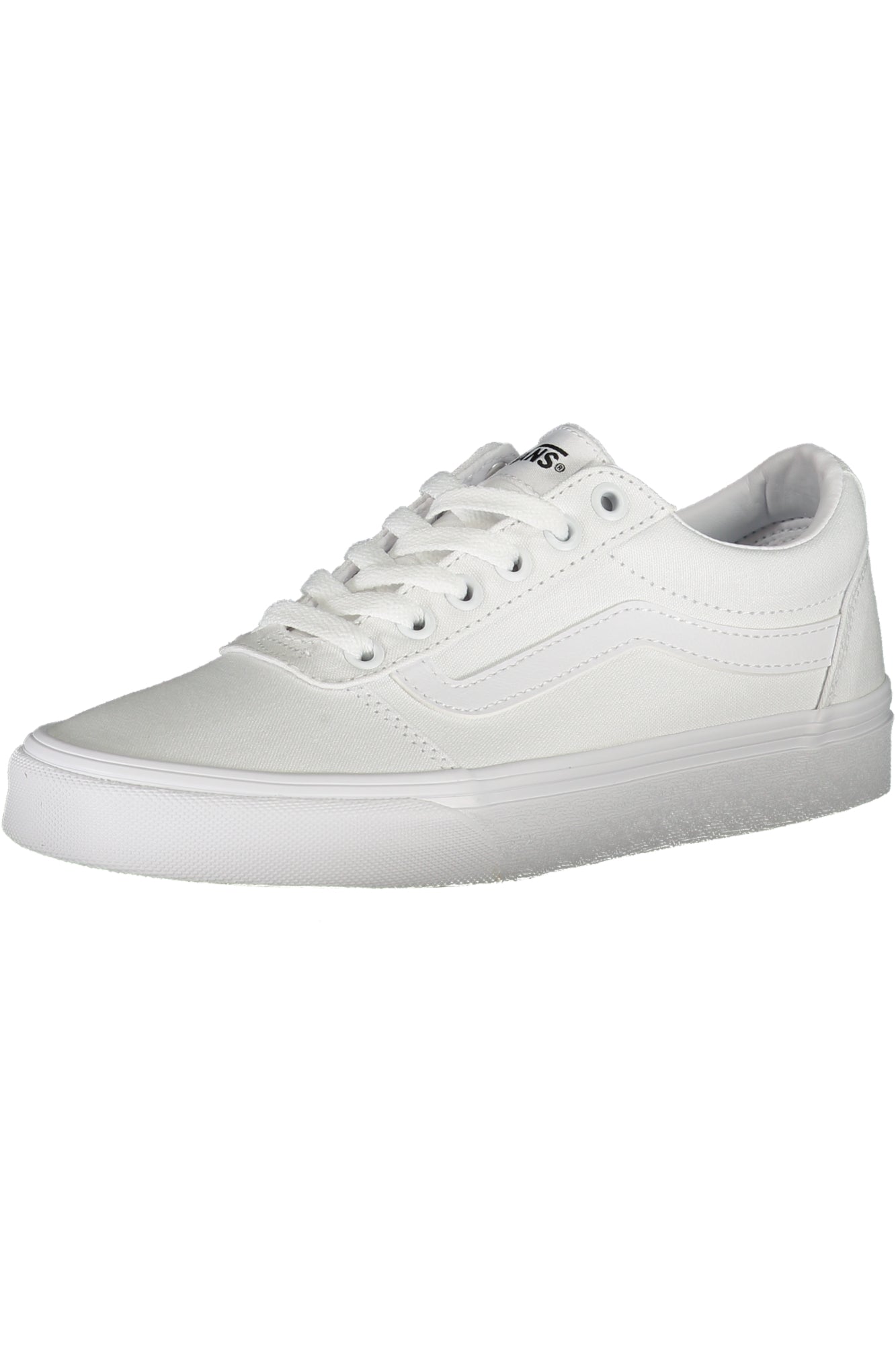Vans weiße Sportschuhe Damen – Klassische Sneaker mit Schnürsenkeln für Frühjahr/Sommer Weiß