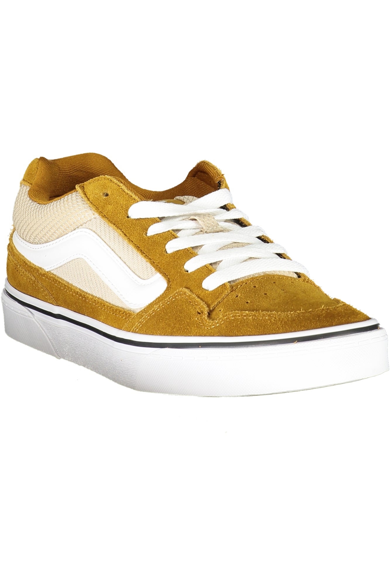 VANS Herren Sneaker – Sportschuhe mit Schnürsenkern Gelb