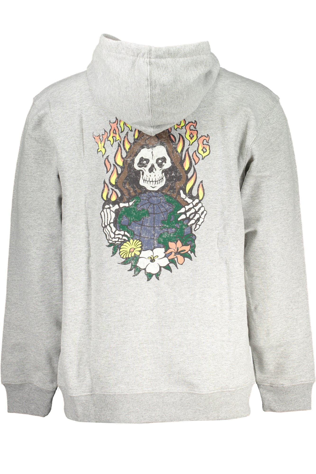 Vans Sweatshirt Herren mit Reißverschluss – Graues Kapuzen-Sweatshirt für Herbst/Winter Grau