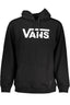 Vans Schwarzes Herren-Sweatshirt Mit Reissverschluss Schwarz