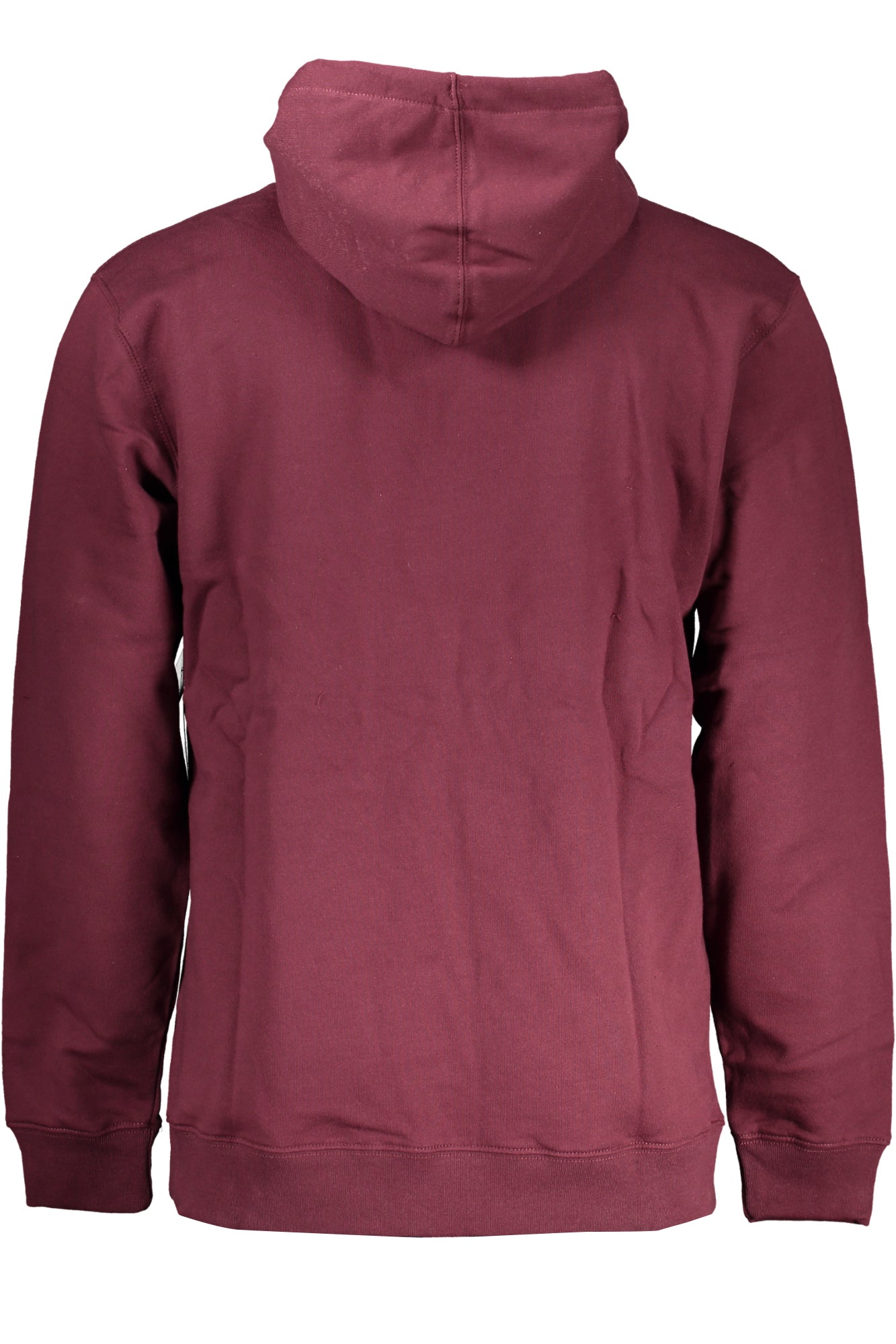 Vans Schwarzes Herren-Sweatshirt Mit Reissverschluss Rot