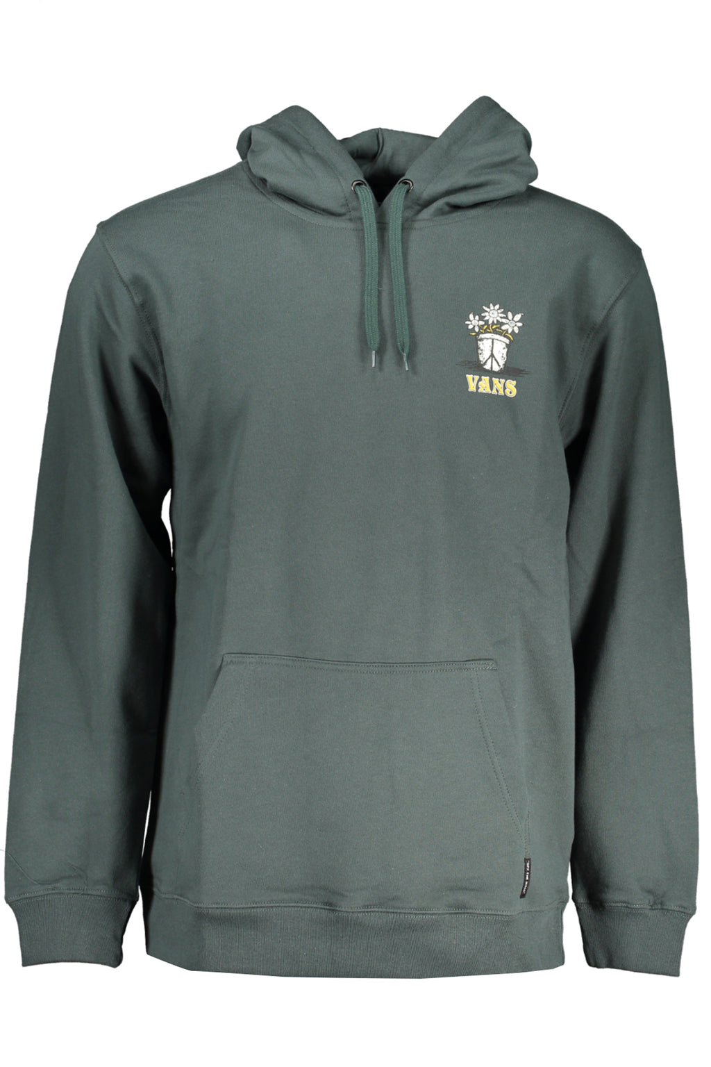 VANS GRÜNES HERREN-SWEATSHIRT MIT REISSVERSCHLUSS