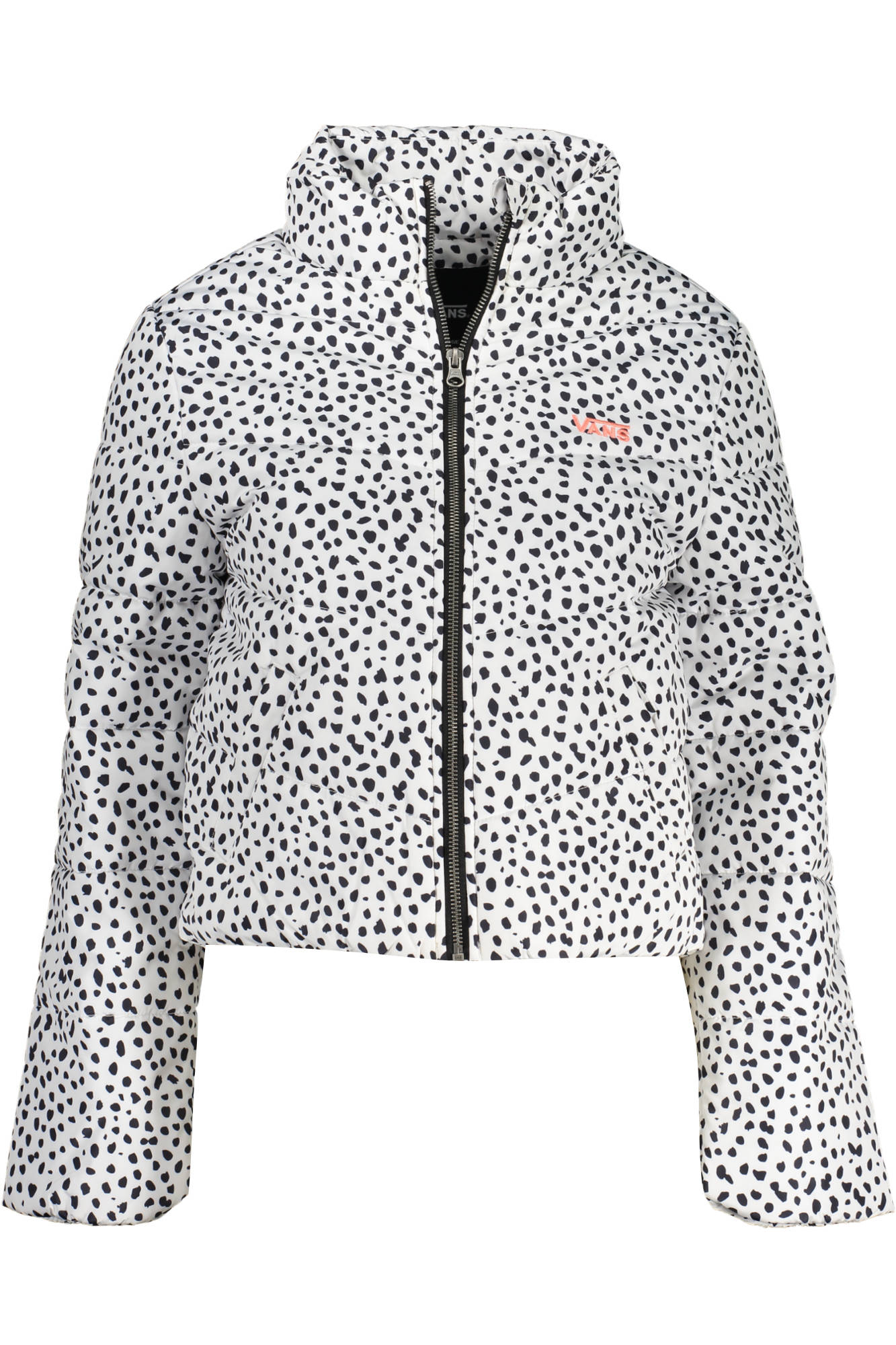 Vans weiße Jacke für Mädchen – Warme Winterjacke mit Stickerei | soulluna.de Weiß