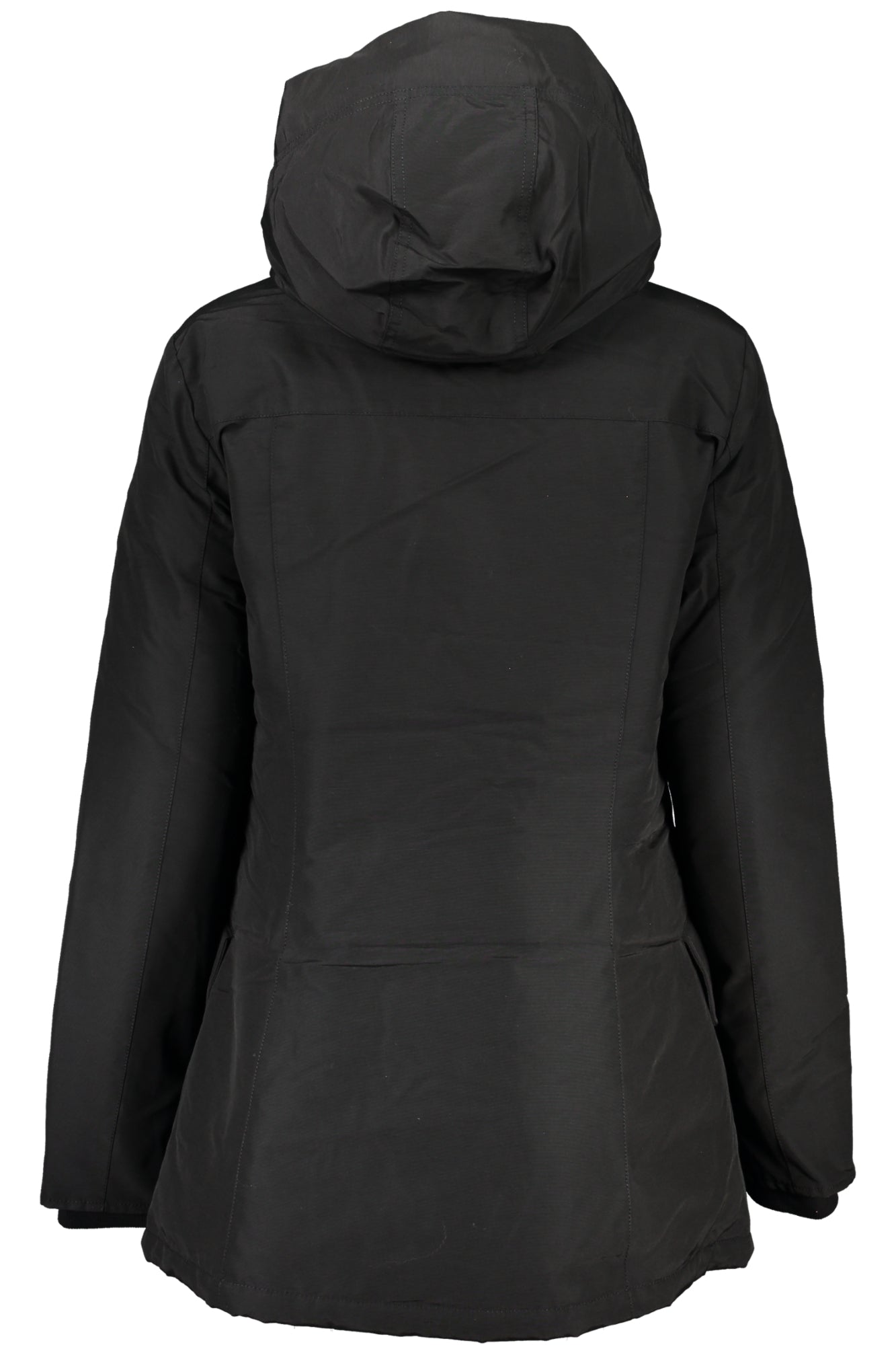 WOOLRICH Damenjacke grün – Warme Outdoor-Jacke für Herbst/Winter mit Kapuze Schwarz
