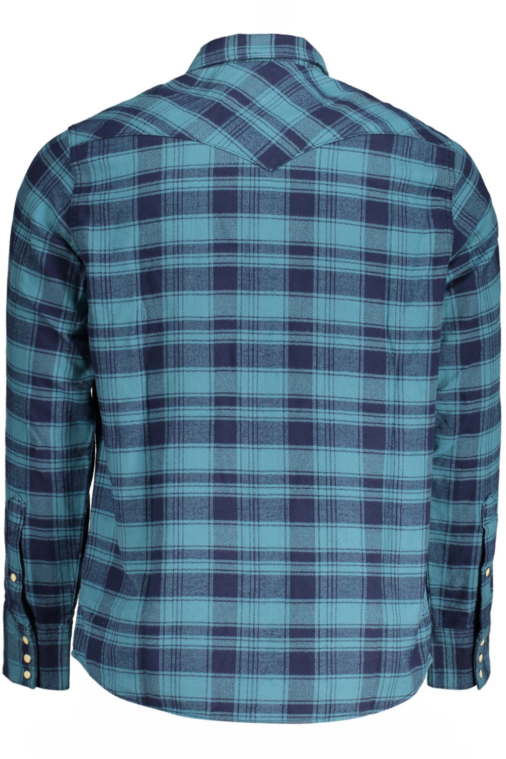 WRANGLER HERREN LANGARMHEMD BLAU