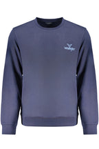 WRANGLER HERREN-SWEATSHIRT BLAU MIT REISSVERSCHLUSS