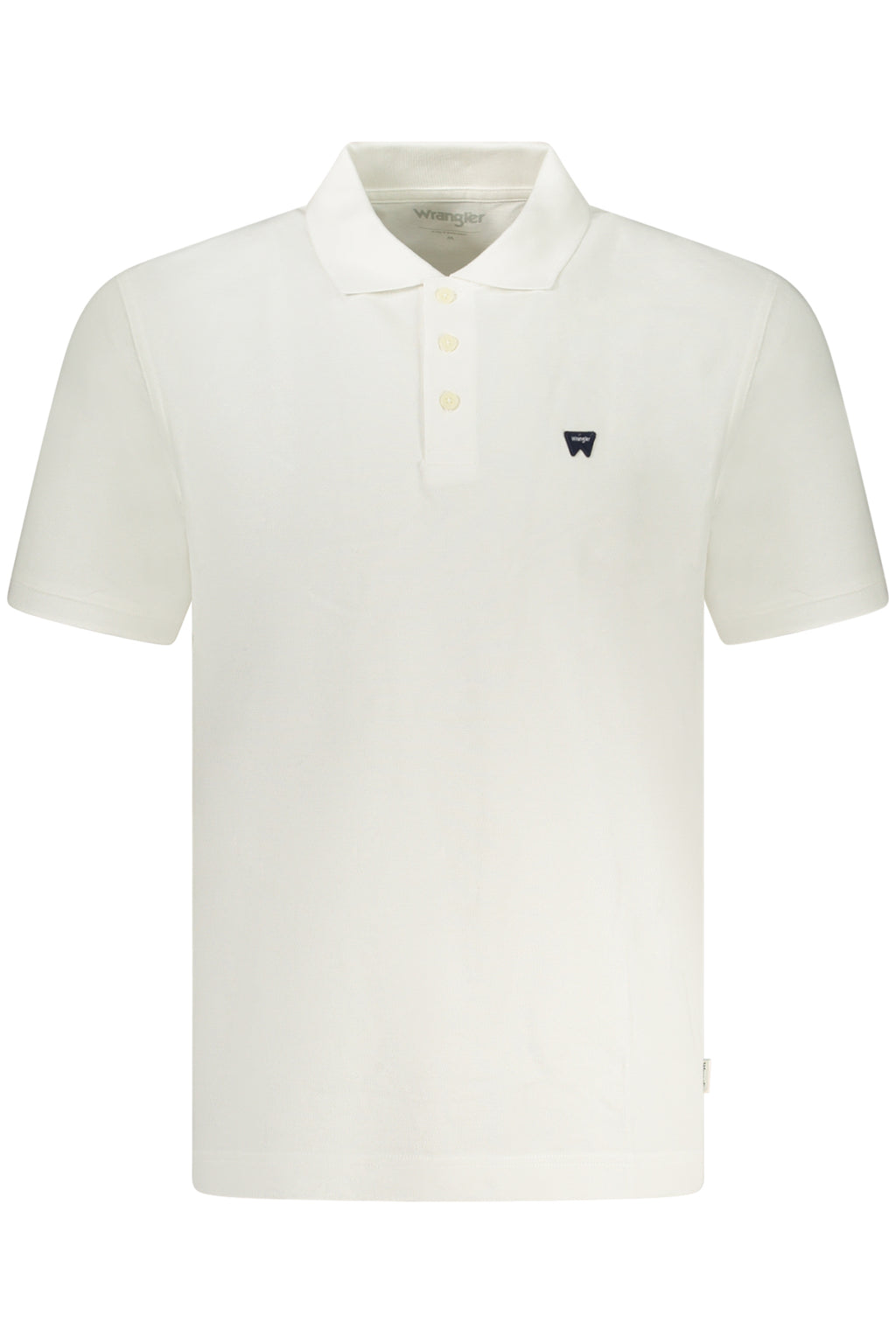 WRANGLER POLO KURZARM HERREN WEISS