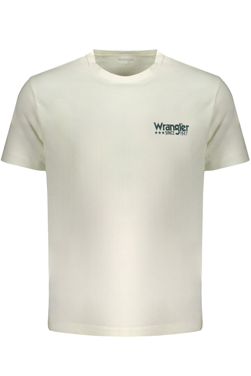 WRANGLER HERREN-WEISSES KURZARM-T-SHIRT